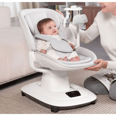 Nôi Đa Chuyển Động Mastela Duluxe 360° - nôi ru ngủ thư giãn cao cấp âu yếm như vòng tay mẹ 08911 - 08966 - 08977