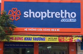 Hệ thống siêu thị mẹ và bé Shop Trẻ Thơ